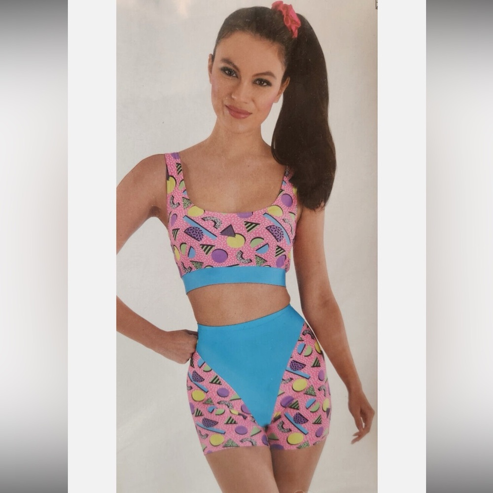 Amscan Retro Workout Costume Set